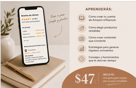 Guia: Amazon Influencer desde cero!